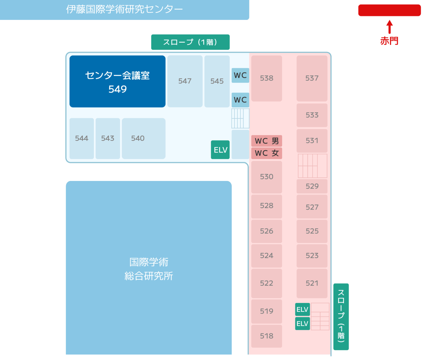 赤門総合研究棟5階